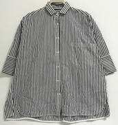 ストライプショートスリーブシャツ|TICCA