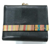 がま口三つ折り財布|PAUL SMITH