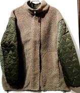 リバーシブルボア切替ブルゾン|STELLA CIFFON