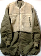 リバーシブルボア切り替えナイロンコート|ADAM ET ROPE