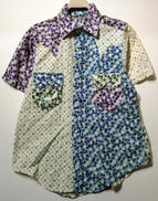 総柄SSウエスタンシャツ|ROCK MOUNT