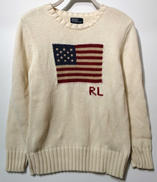 国旗プリントニット|POLO RALPH LAUREN