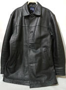 90Sレザーカーコート|OLD GAP