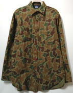 カモフラ柄ウールシャツ|WOOLRICH