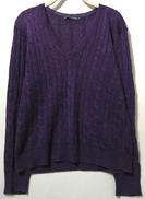 Vネックリネンニット|RALPH LAUREN