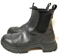 RECYCLED RUBBER CITY BOOT|GANNI