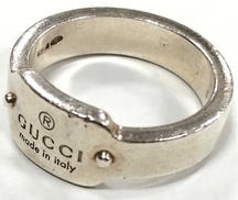 スクエアロゴリング|GUCCI