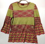 総柄七分丈カットソー|MISSONI