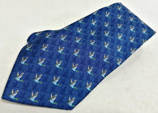 バード柄ネクタイ|SALVATORE FERRAGAMO