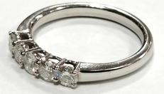 PT900石付きリング|-