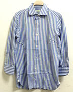 ストライプLSシャツ|LOUIGI BORRELLI