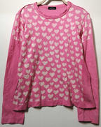 ハート柄カットソー|TRICOT COMME DES GARCONS