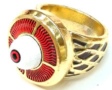 眼球デザインリング|-