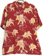 金魚柄アロハシャツ|SUNSURF TOYO