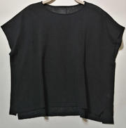 コットンリネンノースリーブニットソー|オオカミとフクロウ