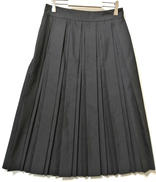 COTTON POLYESTER SKIRT|MARGARET HOWELL