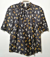 総柄ショートスリーブブラウス|ROCHAS