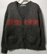 雪柄ニットカーディガン|COMME DES GARCONS HOMME