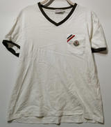 Vネックロゴカットソー|MONCLER