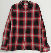 オンブレチェックシャツ|UNUSED