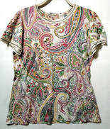 総柄SSカットソー|ETRO