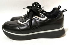 レザーローカットスニーカー|PRADA