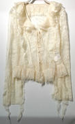 LACE RUFFLED BLOUSE|PRANK PROJECT