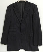 ストライプテーラードジャケット|BURBERRY BLACK LABEL