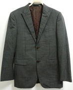 ストライプテーラードジャケット|BURBERRY BLACK LABEL