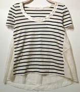 ボーダーSSカットソー|SACAI LUCK