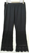 裾レースコットンパンツ|HAAT HEART ISSEY MIYAKE