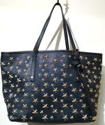 スタッズレザーハンドバッグ|JIMMY CHOO
