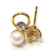 K18ピアス|-