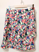 幾何学模様ミニスカート|BALENCIAGA