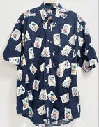 マリンスポーツ　総柄ハワイアンシャツ|NAUTICA