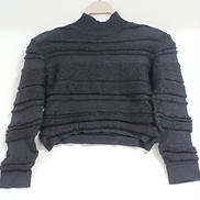 伸縮ボーダーニット|MASAHIRO MIYAZAKI