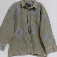 総柄コットンジャケット|TRUE GRIT