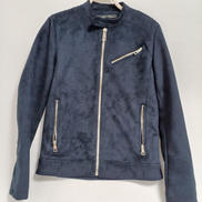 フェイクスエードライダースジャケット|ZARA