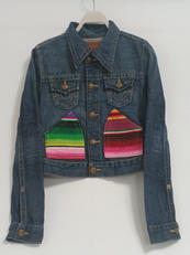 サラペ柄デニムジャケット|TRUE RELISION