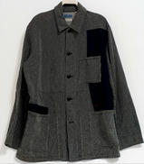 パッチワークカバーオール|BLUE  BLUE