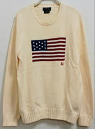 国旗柄コットンニット|POLO RALPH LAUREN