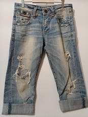 クラッシュデニムパンツ|LOLITA JEANS