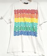 レインボーロゴTEE|DSQUARED2
