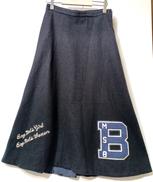 Bワッペンフレアスカート|BEAMS BOY×WHITESVILLE