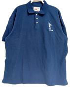 ガイコツ刺繍ポロシャツ|KARAU OLD WORK