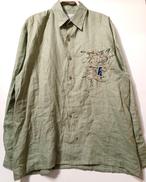 90'S刺繍リネンシャツ|GOOUCH