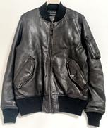 MA-1レザージャケット|ALPHA INDUSTRIES
