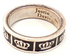 クラウンシルバーリング|JUSTIN DAVIS