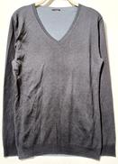 Vネックシルクカシミヤニット|JILL SANDER