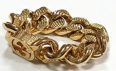 インターロッキングG ゴルメット チェーン リング|GUCCI